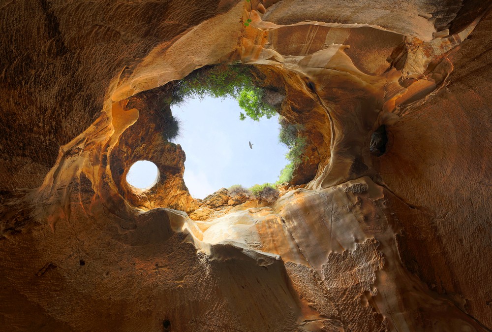 Потолок пещеры Бейт-Гуврин